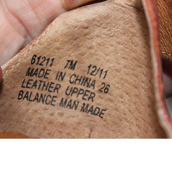 Clarks Indigo Sky Pocomo Wedge Sandal in‎ Burnt Orange Size 7M - Picture 3 of 6